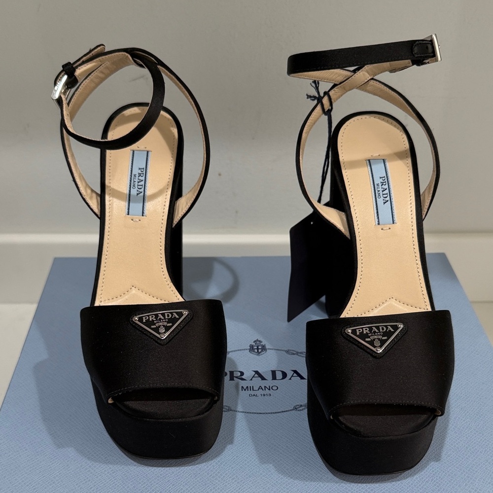Prada Black Women's Heels